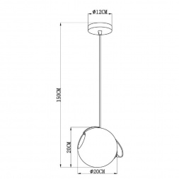 Подвесной светильник Lucide Jazzlynn 25405/20/60