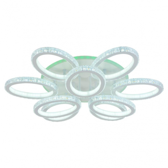 Потолочная светодиодная люстра Profit Light 8033/6+3 WHT