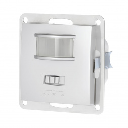 Датчик LK Studio движения для помещений 2P+N (серебристый металлик) LK60, LK80 867803-1