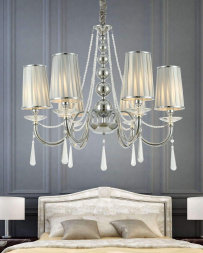 Подвесная люстра Lumina Deco Fabione LDP 1200-6 CHR