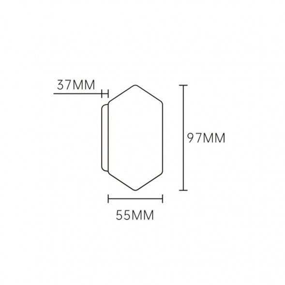 Уличный настенный светодиодный светильник Escada 30004P/03Led