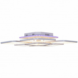 Потолочная светодиодная люстра Reluce 11005-0.3-4+4RGB WH(RGB)