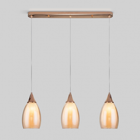 Подвесной светильник Eurosvet Cosmic 50285/3 золото