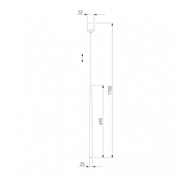 Подвесной светильник TK Lighting 6425 Piano White