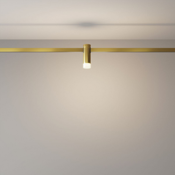 Трековый светодиодный светильник Maytoni Flarity Skim TR145-1-3W4K-W-BS