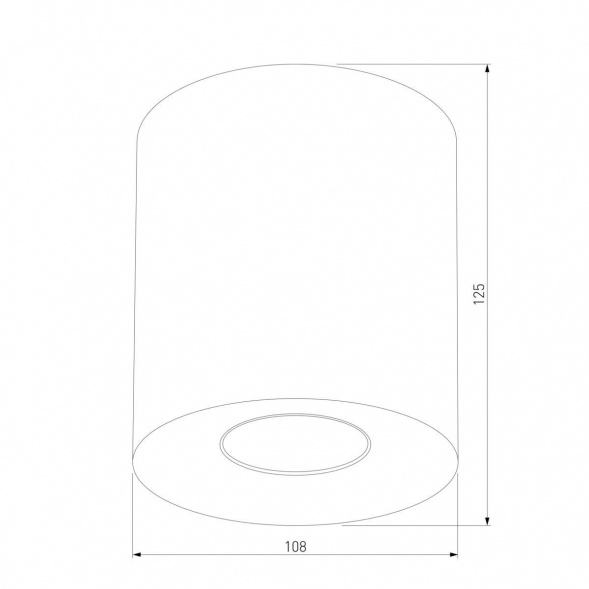 Потолочный светильник TK Lighting 3237 Orion White