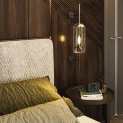 Лампа cветодиодная филаментная Gauss E14 7W 2700K прозрачная 3 шт. 103901107T