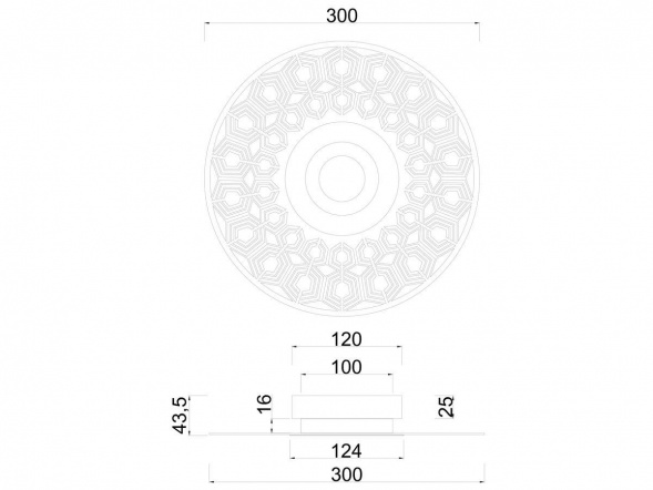 Бра Arte Lamp Biscotto A2644AP-1GO