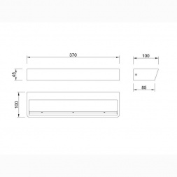 Настенный светодиодный светильник Mantra Altea 8092