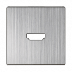 Накладка Werkel для розетки HDMI глянцевый никель WL02-HDMI-CP 4690389119569