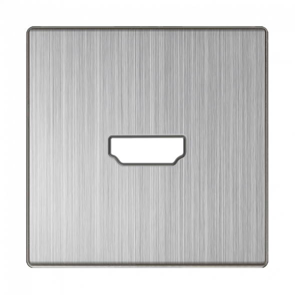 Накладка Werkel для розетки HDMI глянцевый никель WL02-HDMI-CP 4690389119569