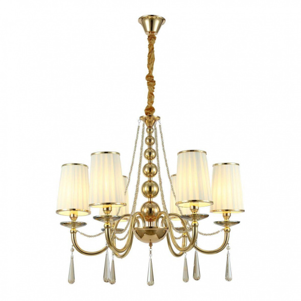 Подвесная люстра Lumina Deco Fabione LDP 1200-6 F.GD