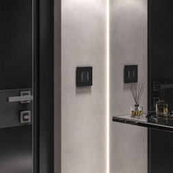 Рамка Werkel Slab на 1 пост черный матовый W0012908 4690389193293