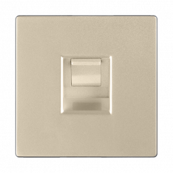 Розетка Werkel Ethernet RJ-45 шампань W1181011 4690389157479