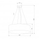Подвесной светильник TK Lighting 1037 Rondo