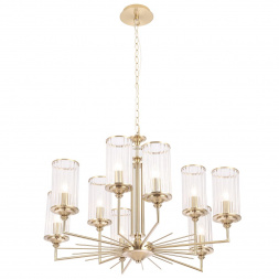 Подвесная люстра Crystal Lux Gloria SP9 Brass