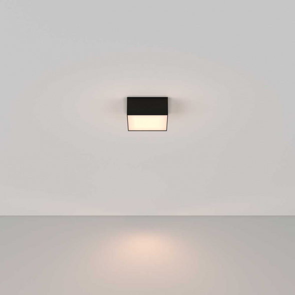 Потолочный светодиодный светильник Maytoni Technical Zon C032CL-12W3K-SQ-B