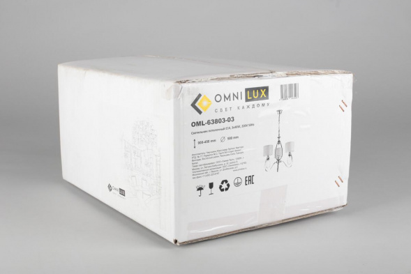 Подвесная люстра Omnilux Mellitto OML-63803-03