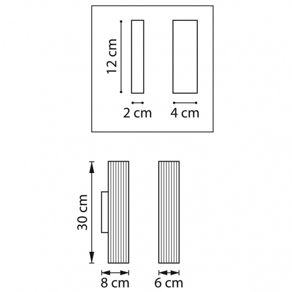Настенный светильник Lightstar Roma 718627