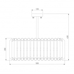 Потолочная люстра Bogates Castellie 361/5
