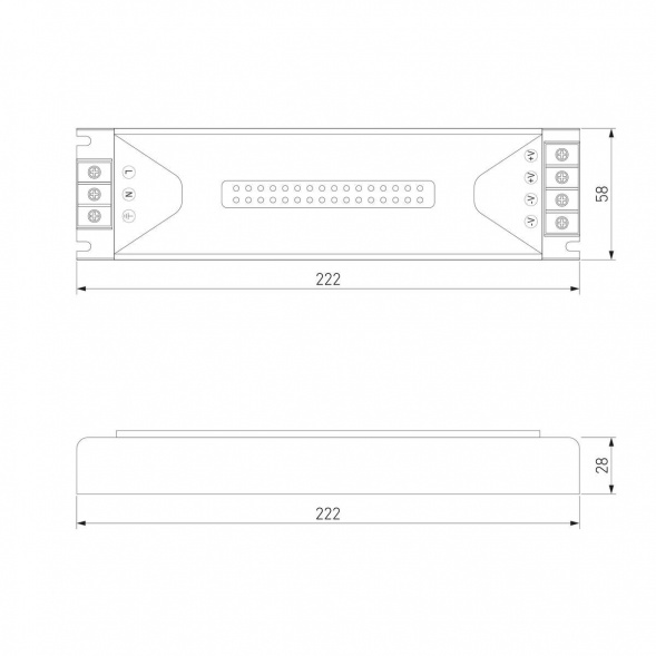 Блок питания Elektrostandard 24V 400W IP20 16,67A 95065/00 a068203