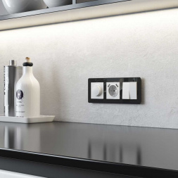 Выключатель двухклавишный проходной Werkel белый матовый W1122061 4690389184635