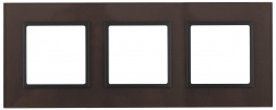 Рамка 3-постовая ЭРА Elegance 14-5103-13 Б0034511