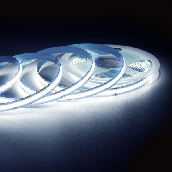 Светодиодная лента Apeyron 14W/m 512LED/m COB холодный белый 2M 197ОО