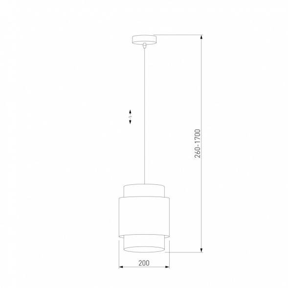 Подвесной светильник TK Lighting 6528 Boho White