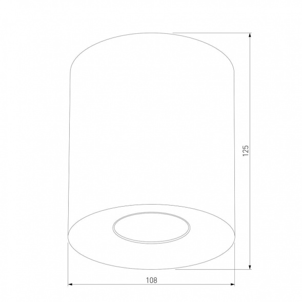 Потолочный светильник TK Lighting 3239 Orion Black