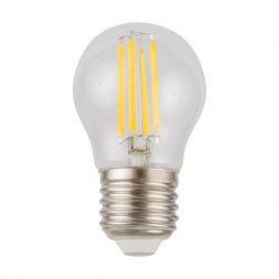 Лампа светодиодная филаментная диммируемая Voltega E27 5W 4000K прозрачная 8467