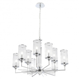 Подвесная люстра Crystal Lux Gloria SP9 Chrome