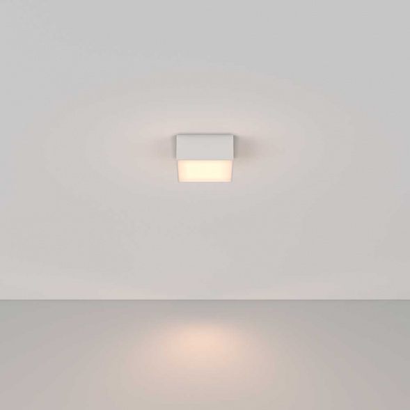 Потолочный светодиодный светильник Maytoni Technical Zon C032CL-12W3K-SQ-W