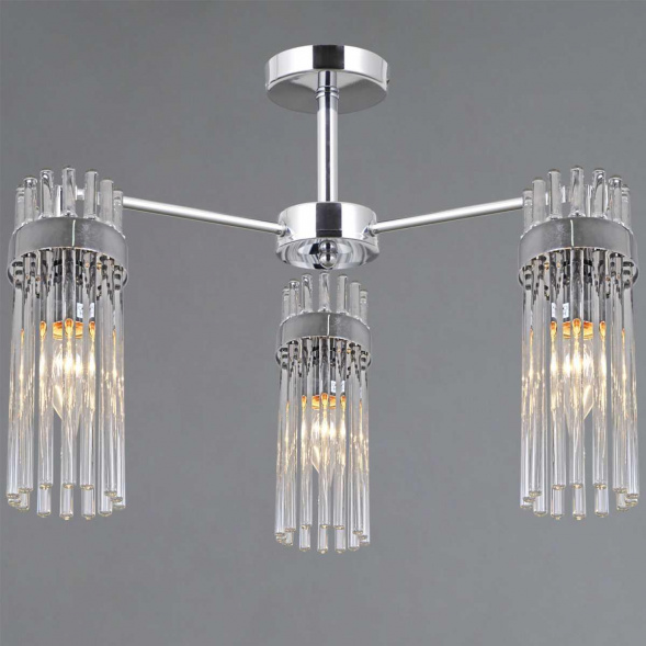 Светильник потолочный Illumico IL0761-3CSQ-25 CR GENOA