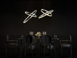 Подвесной светодиодный светильник Globo Rickon 67094-28H