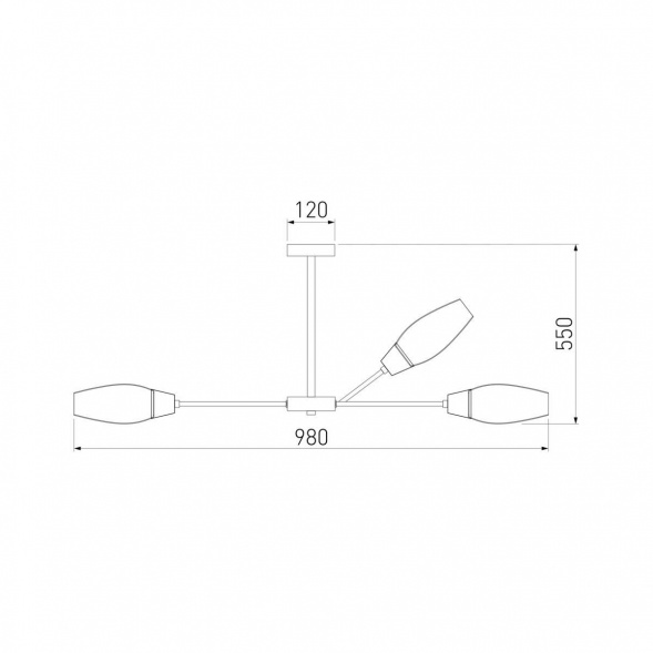 Подвесная люстра Eurosvet Thalia 60140/12 золото