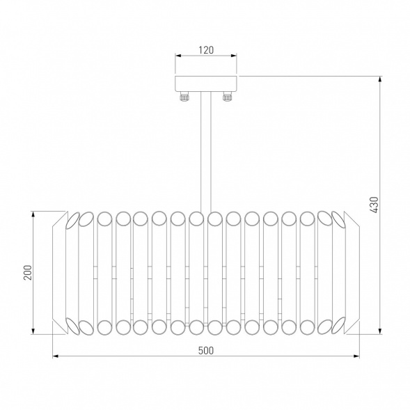 Потолочная люстра Bogates Castellie 362/5