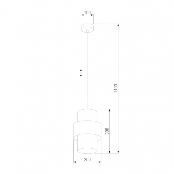 Подвесной светильник TK Lighting 4377 Calisto