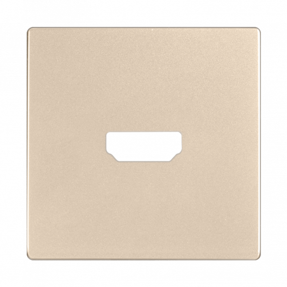 Накладка Werkel для розетки HDMI шампань WL11-HDMI-CP 4690389124518