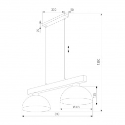 Подвесной светильник TK Lighting 4713 Oslo