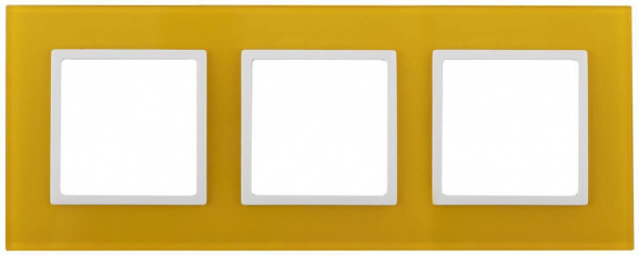 Рамка 3-постовая ЭРА Elegance 14-5103-21 Б0034512