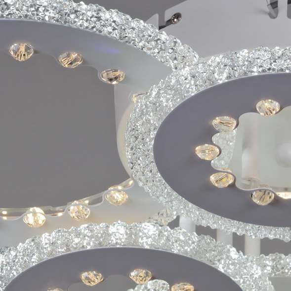 Потолочная светодиодная люстра Reluce 08451-0.3-3+3C WH