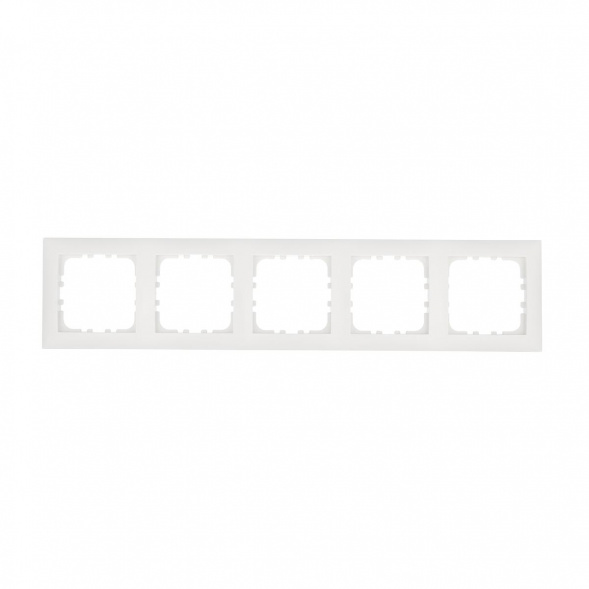 Рамка LK Studio 5-постовая (белый) LK60 864504-1