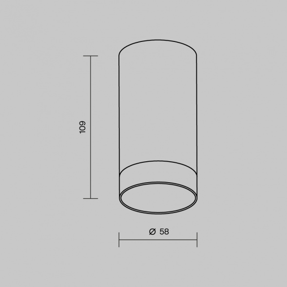 Потолочный светильник Maytoni Outdoor O500CL-L5W3K