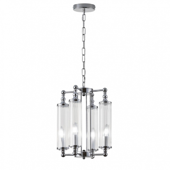 Подвесная люстра Crystal Lux TOMAS SP4 CHROME