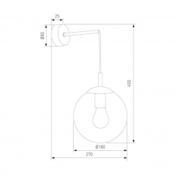Бра TK Lighting 5386 Esme