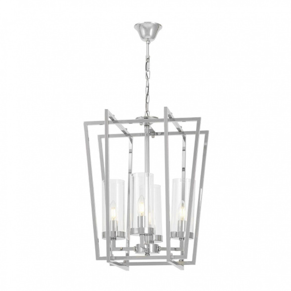 Подвесная люстра Lumina Deco Afres LDP 1246-4 CHR