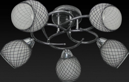 Потолочная люстра Toplight Jeanine TL7430X-05BP