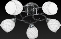 Потолочная люстра Toplight Jeanine TL7430X-05BP