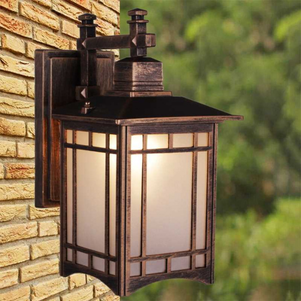 Настенный фонарь Reluce 08245-0.2-001U BKG